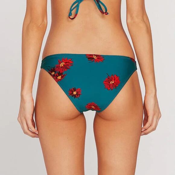 Volcom Good To Grow V-Neck Top & Hipster Bottom - Stormy Blue Women’s Sz L NWT - Picture 14 of 14